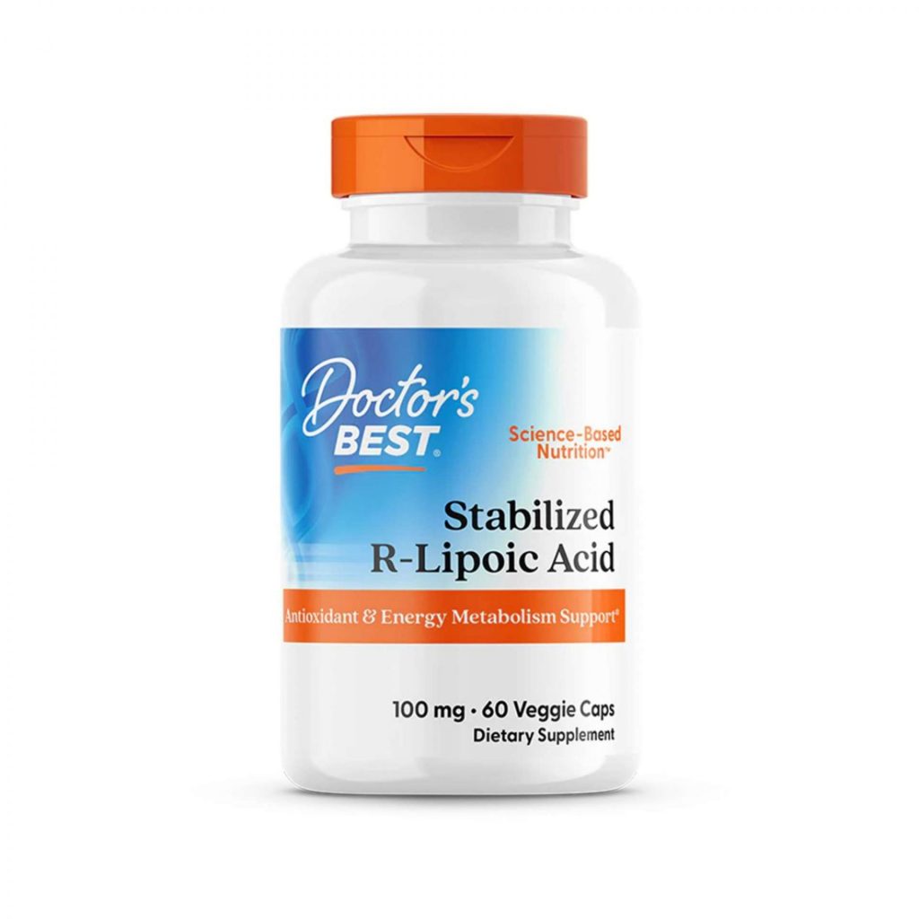 Doctor’s Best R-Lipoic Acid 100mg 60 Capsules