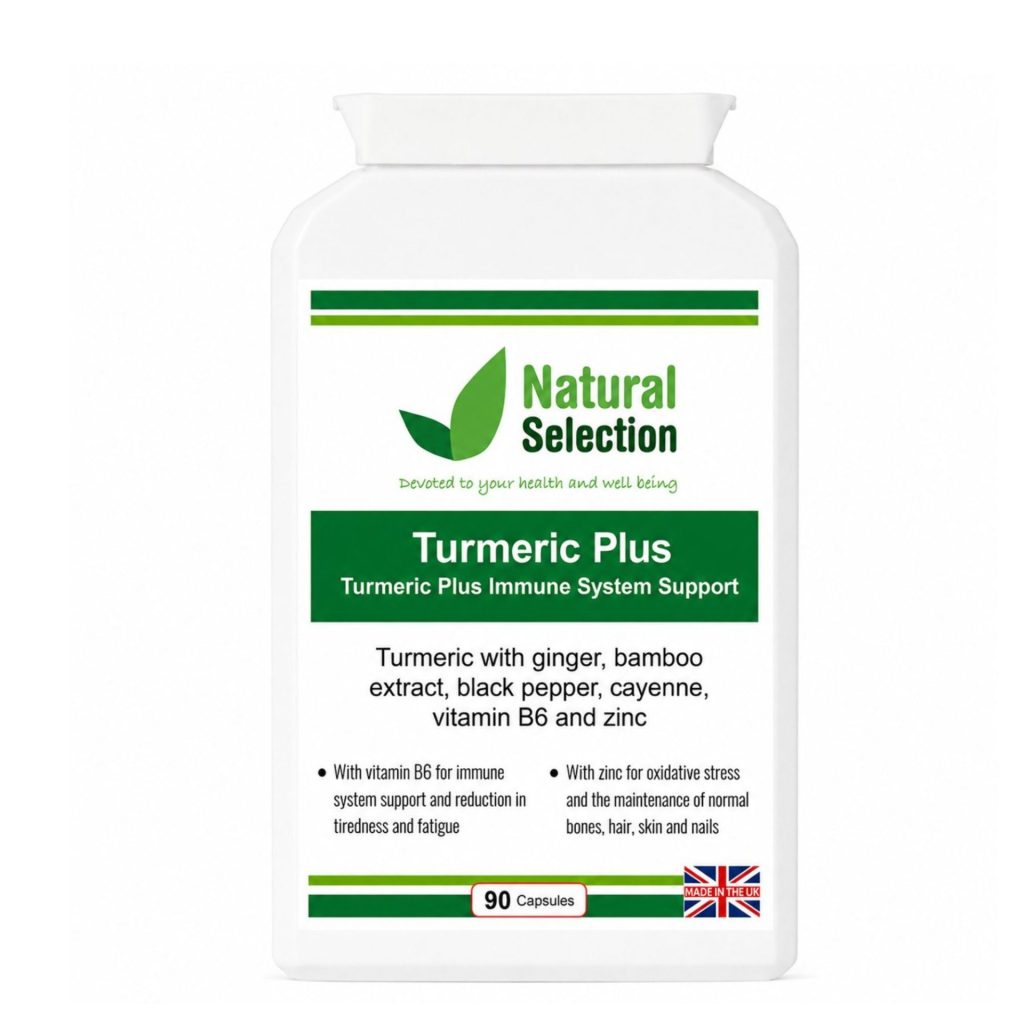 Turmeric Plus supplement by Natural Selection